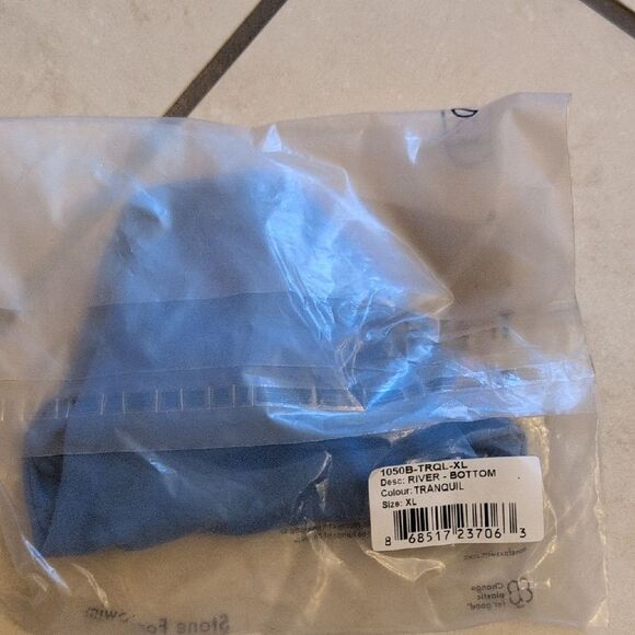 NWT Stone Fox Swim River Bottom Tranquil Blue Bikini Revolve XL - Picture 2 of 8